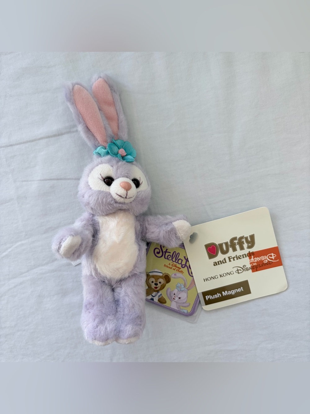 NWT-Hong Kong Disney Duffy and Friends StellaLou Plush Magnet